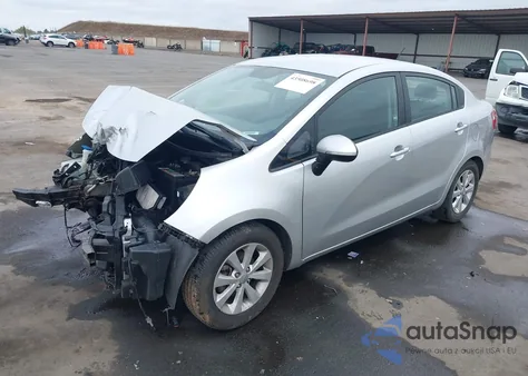 2014 Kia Rio Ex из США, поврежденный, VIN KNADN4A38E6360556